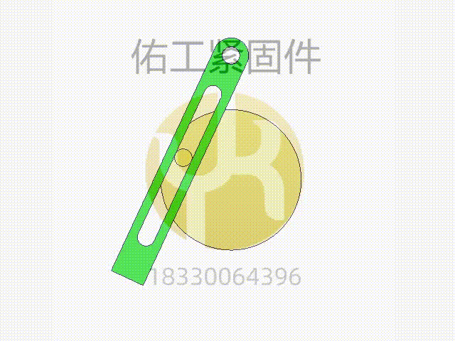 1708833086459340.gif 圖085 用曲柄擺動導(dǎo)桿機(jī)構(gòu) 模擬內(nèi)外槽輪機(jī)構(gòu)運(yùn)動 47.gif
