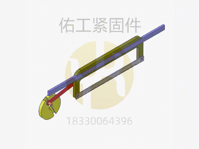 1709180712680124.gif 圖219 弓鋸床主運(yùn)動(dòng)機(jī)構(gòu).gif